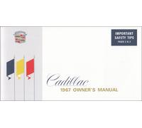 1967 Cadillac Proprietari Manuale Calais Deville Fleetwood Sixty 75 Guida Libro