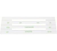 1967 Chevrolet Camaro & Pontiac Firebird Riscaldamento Controllo Lente W/O A/C