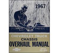 1967 Chevrolet Pickup Camion Revisione Manuale Motore Cambio Ricostruzione 67