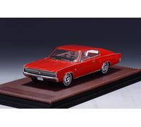 1967 Dodge Charger rosso 1/43 di GLM Models GLM190901