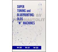 1968 1969 Oldsmobile 442 W-Machines Super Tuning Progettazione Olds W30 W31 W32