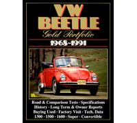 1968-1991 Volkswagen Maggiolino Gold Portfolio - 47 Articoli Bug in Un Libro