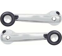 1968-74 Dodge Caricabatterie, Plymouth Cuda Finestrino Cromo Crank Manici - Paio