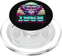 1968 Anno della Scimmia Anni 80 Retro Vaporwave Zodiaco Cinese PopSockets PopGrip per MagSafe