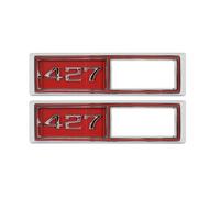 1968 Impala,Chevelle,El Camino Anteriore Evidenziatore Luce Lunetta 427 " Rosso