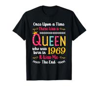 1969 Birthday Queen Girls Women Born in 1969 Maglietta