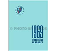 1969 Buick Ingegneria Caratteristica Manuale GS Riviera Lesabre Electra Skylark