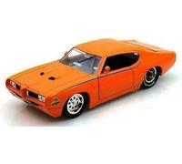 1969 Pontiac Gto Giudice Pro Stock Arancione 1/24 Pressofuso Auto Modello By