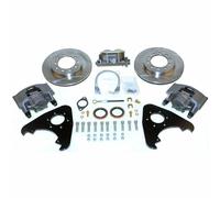 1970-78 Jeep CJ5/CJ7 SSBC Anteriore Freno a Disco Kit (Trasparente Ferro Pinze ;