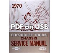 1970 Chevrolet Camion Servizio Manuale Set Pdf USB Pickup Blazer Shop Revisione