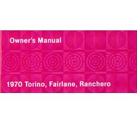 1970 Fairlane Torino E Ranchero Proprietari Manuale Ford Guida Libro Cobra Jet