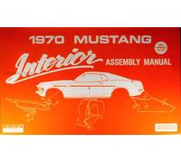 1970 Ford MUSTANG Interno Montaggio Manuale - Grande Mach 1 Boss 302 Sedili