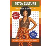 1970's Culture Word Search Puzzle Book: Word Searches with Easy to Read Print about 1970s Culture, 1970s Fashion, 1970s Scene, and More | 6x9, 110 ... for Gifts, Vacations, Holidays and Free Times