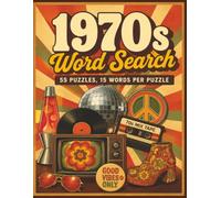 1970s Word search: 55 Decade Puzzles 15 words per puzzle