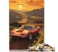1971 De Tomaso Pantera Jigsaw Puzzle Impossible 1000Pcs Decorazione Per La Casa. Giochi Rilassamento E Intelligence Per Adulti E Ragazzi Da 14 Anni 1000pcs (75x50cm)