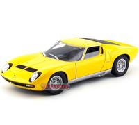 1971 Lamborghini Miura P400 SV Amarillo 1:18 Welly 18017