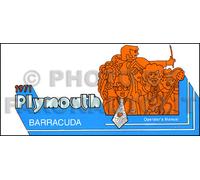 1971 Plymouth barracuda Proprietari Manuale 71 Cuda Gran Coupe Operatori Guida