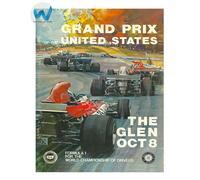 1972 Gran Premio degli Stati Uniti The Glen Poster Wall Art -...
