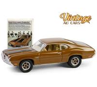 1972 Oldsmobile 4-4-2 La Macchina Completa Di Fuga 1:64 Greenlight 39150D