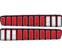 1973-74 Dodge Caricabatterie Coda Lampada Lente Set Coppia