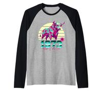 1973 Anno del Bue Compleanno 80 Segno Zodiacale Cinese retrò Maglia con Maniche Raglan