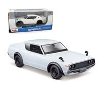 1973 Nissan Skyline 2000 GT-R Modellino Auto Metallo Maisto S Edition Scala 1:24