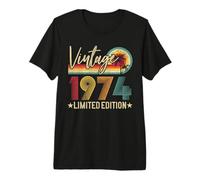 1974 48th Birthday Gift Vintage 48 Years Old Limited Edition Maglietta Premium