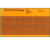 1974 Dodge Coronet E Caricabatterie Proprietari Manuale 74 Rallye Se Crestwood