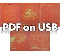 1974 Ford Negozio Manuale USB Torino Ranchero T Uccello MUSTANG II Maverick