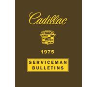 1975 Cadillac Service Man Bulletins Manuale Officina Aggiornamenti