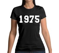 1975 Stile College - T-Shirt - 50th Regalo Compleanno 50 Idee 51st