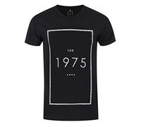 Grindstore T-shirt The 1975 Original Logo autorizzato Uomo Nero