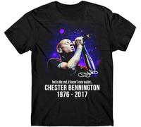 1976 2017 But in The End Chester Bennington T-Shirt Unisex Gift Fan all S-3 L