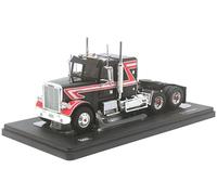 1977 FLC 120 64 T Camion Trattore Nero con Strisce Rosse E Bianche 1/43 Modellino pressofuso di IXO Models TR21822