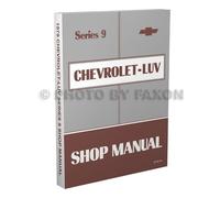 1979 Chevy Luv Negozio Manuale Chevrolet Riparazione Servizio Libro Incluso Cavi