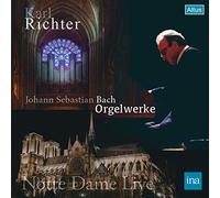 カール・リヒター ノートルダム大聖堂ライヴ 1979 ~ J.S.バッハ : オルガン作品集 (Karl Richter Notre Dame Live ~ Johann Sebastian Bach : Orgelwerke) [2CD] [国内プレス] [日本語帯・解説付]