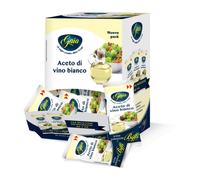 Gaia Aceto di Vino Bianco - 198 Bustine Monodose da 5 Ml - 990 Gr