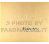 1980 Cadillac Colore Sales Catalogo 80 Deville Eldorado Fleetwood Originale