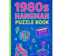 1980s HANGMAN PUZZEL BOOK(Large Size): 100 hangman puzzles from the 80s