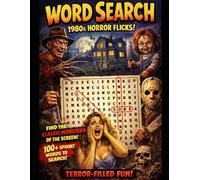 1980's Horror Movie Word Search