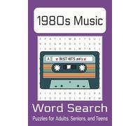 1980s Music Word Search Puzzle Book: Word Searches with Easy to Read Print about 1980s Music, Songs, Decade, and More | 6x9 inches, 110 pages | 50+ puzzles | For Relaxing, Anxiety, Brain Recharge