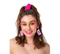 1980s Orecchini Neon 80s Costume Accessorio Orecchini a Clip Donna Bambini