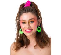 1980s Orecchini Neon 80s Costume Accessorio Orecchini a Clip Donna Bambini