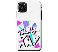 1980's Totally Rad 80s White Tiger Stripe 80s-partito v.9.1 Custodia per iPhone 11 Pro Max