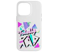 1980's Totally Rad 80s White Tiger Stripe 80s-partito v.9.1 Custodia per iPhone 14 Pro Max