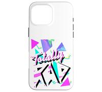 1980's Totally Rad 80s White Tiger Stripe 80s-partito v.9.1 Custodia per iPhone 16 Pro Max