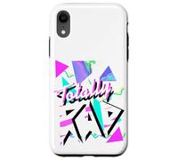 1980's Totally Rad 80s White Tiger Stripe 80s-partito v.9.1 Custodia per iPhone XR
