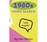 1980s Word Search: Big Hair Edition