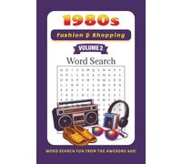 1980s Word Search: Fashion Shopping & Lifestyle