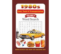 1980s Word Search: Food Tech & Transportation